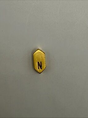 Keep Collective - Gold Hexagonal N Charm